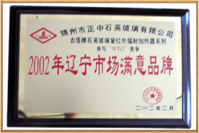 2002年遼寧市場(chǎng)滿(mǎn)意品牌